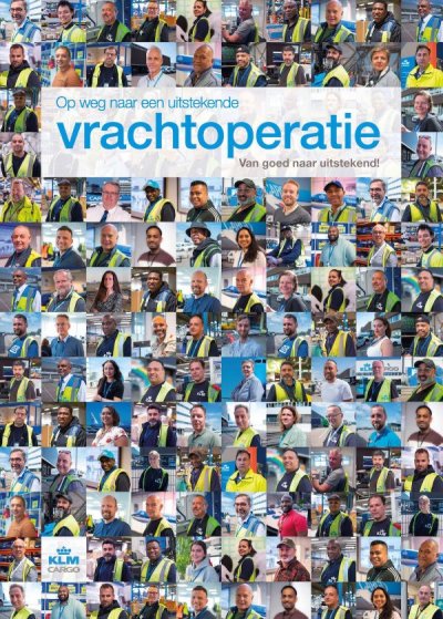 1. KLM Cargo magazine cover